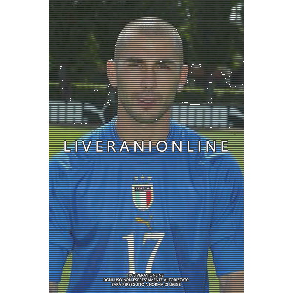 NAZIONALE ITALIANA CALCIO 27/05/2004 NELLA FOTO DI VAIO MARCO AGENZIA ALDO LIVERANI