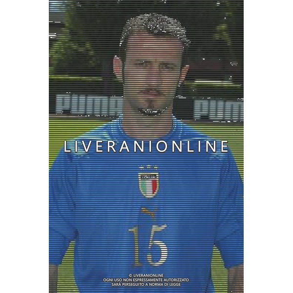 NAZIONALE ITALIANA CALCIO 27/05/2004 NELLA FOTO FAVALLI GIUSEPPE AGENZIA ALDO LIVERANI