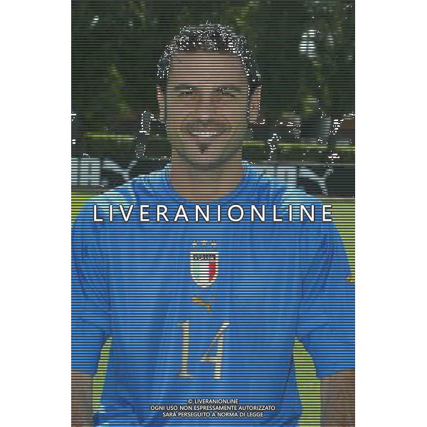 NAZIONALE ITALIANA CALCIO 27/05/2004 NELLA FOTO FIORE STEFANO AGENZIA ALDO LIVERANI