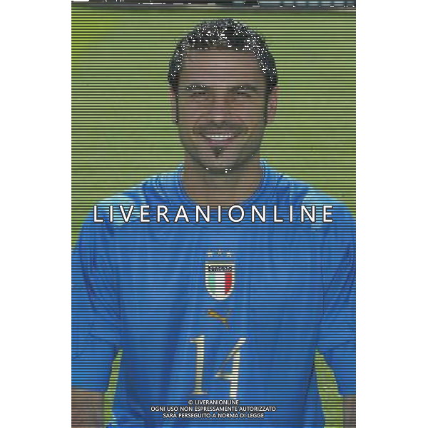 NAZIONALE ITALIANA CALCIO 27/05/2004 NELLA FOTO FIORE STEFANO AGENZIA ALDO LIVERANI