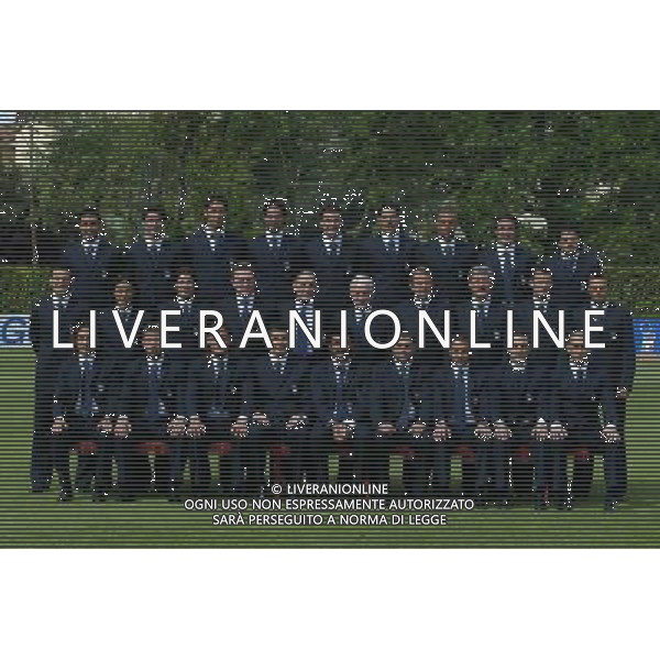 NAZIONALE ITALIANA CALCIO 27/05/2004 NELLA FOTO FORMAZIONE NAZIONALE ITALIANA AGENZIA ALDO LIVERANI
