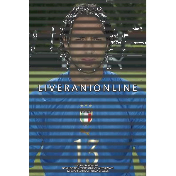 NAZIONALE ITALIANA CALCIO 27/05/2004 NELLA FOTO NESTA ALESSANDRO AGENZIA ALDO LIVERANI
