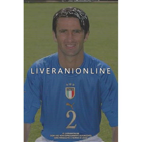 NAZIONALE ITALIANA CALCIO 27/05/2004 NELLA FOTO PANUCCI CRISTIAN AGENZIA ALDO LIVERANI