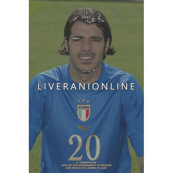 NAZIONALE ITALIANA CALCIO 27/05/2004 NELLA FOTO PERROTTA SIMONE AGENZIA ALDO LIVERANI
