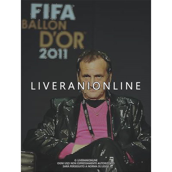 FIFA Ballon d or 2011 Zurigo (Svizzera) - 09.01.2012 Nella Foto:Bruno Bini /Ph.Vitez-Ag. Aldo Liverani FIFA PALLONE D\'ORO 2011