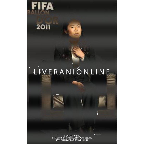 FIFA Ballon d or 2011 Zurigo (Svizzera) - 09.01.2012 Nella Foto:Homare Sawa /Ph.Vitez-Ag. Aldo Liverani FIFA PALLONE D\'ORO 2011