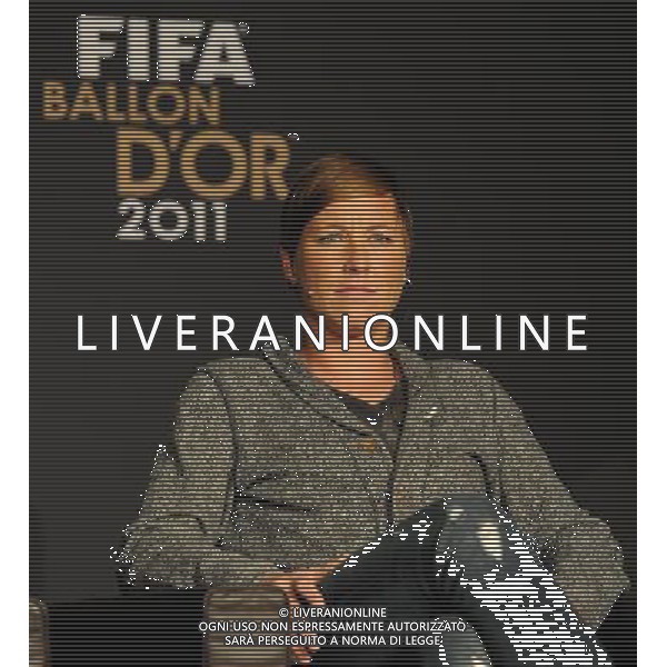 FIFA Ballon d or 2011 Zurigo (Svizzera) - 09.01.2012 Nella Foto:Abby Wamabach /Ph.Vitez-Ag. Aldo Liverani FIFA PALLONE D\'ORO 2011