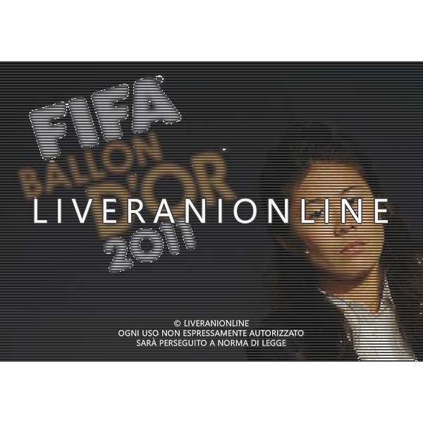 FIFA Ballon d or 2011 Zurigo (Svizzera) - 09.01.2012 Nella Foto:Homare Sawa /Ph.Vitez-Ag. Aldo Liverani FIFA PALLONE D\'ORO 2011