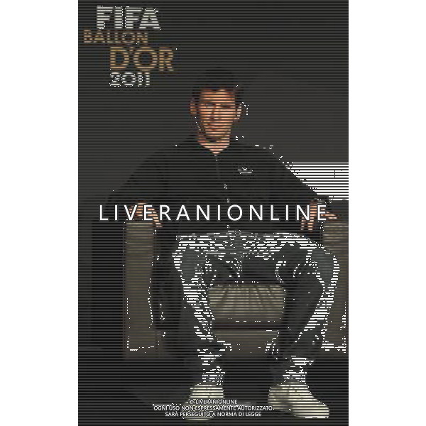 FIFA Ballon d\'Or 2011 Zurigo (Svizzera) - 09.01.2012 Nella Foto:Lionel Messi /Ph.Vitez-Ag. Aldo Liverani ZURIGO - CONFERENZA STAMPA \' PALLONE D\'ORO 2011\'