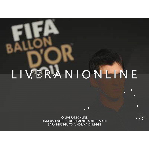 FIFA Ballon d\'Or 2011 Zurigo (Svizzera) - 09.01.2012 Nella Foto:Lionel Messi /Ph.Vitez-Ag. Aldo Liverani ZURIGO - CONFERENZA STAMPA \' PALLONE D\'ORO 2011\'