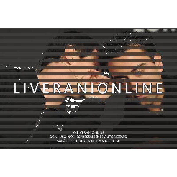 FIFA Ballon d\'Or 2011 Zurigo (Svizzera) - 09.01.2012 Nella Foto:Lionel Messi-Xavi Hernandez /Ph.Vitez-Ag. Aldo Liverani ZURIGO - CONFERENZA STAMPA \' PALLONE D\'ORO 2011\'