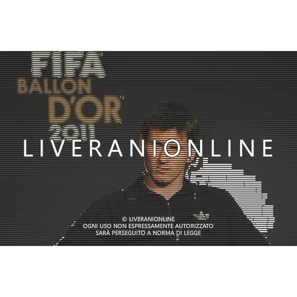 FIFA Ballon d\'Or 2011 Zurigo (Svizzera) - 09.01.2012 Nella Foto:Lionel Messi /Ph.Vitez-Ag. Aldo Liverani ZURIGO - CONFERENZA STAMPA \' PALLONE D\'ORO 2011\'