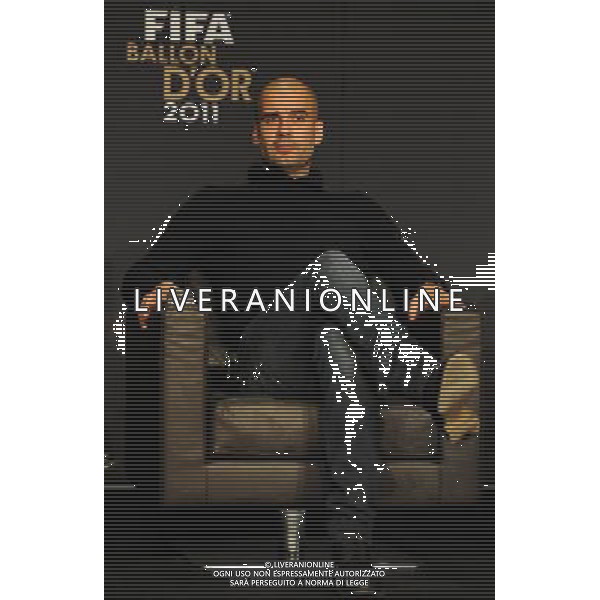 FIFA Ballon d\'Or 2011 Zurigo (Svizzera) - 09.01.2012 Nella Foto:Pep Guardiola /Ph.Vitez-Ag. Aldo Liverani ZURIGO - CONFERENZA STAMPA \' PALLONE D\'ORO 2011\'