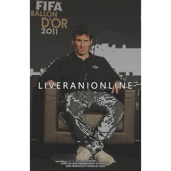 FIFA Ballon d\'Or 2011 Zurigo (Svizzera) - 09.01.2012 Nella Foto:Lionel Messi /Ph.Vitez-Ag. Aldo Liverani ZURIGO - CONFERENZA STAMPA \' PALLONE D\'ORO 2011\'