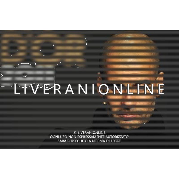 FIFA Ballon d\'Or 2011 Zurigo (Svizzera) - 09.01.2012 Nella Foto:Pep Guardiola /Ph.Vitez-Ag. Aldo Liverani ZURIGO - CONFERENZA STAMPA \' PALLONE D\'ORO 2011\'