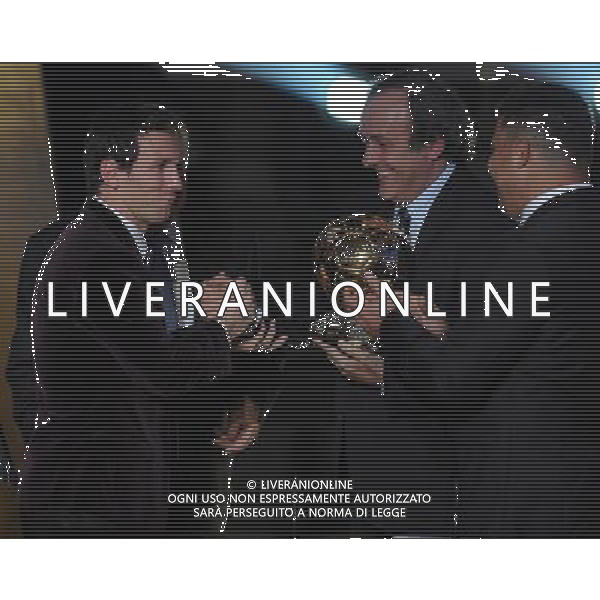 FIFA Ballon dâ€™Or 2011 Zurigo (Svizzera) - 09.01.2012 Nella Foto:messi vince il pallone d\'oro /Ph.Vitez-Ag. Aldo Liverani