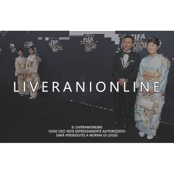 FIFA Ballon dâ€™Or 2011 Zurigo (Svizzera) - 09.01.2012 Nella Foto:norio sasaki con homare sawa /Ph.Vitez-Ag. Aldo Liverani