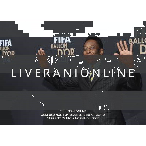 FIFA Ballon dâ€™Or 2011 Zurigo (Svizzera) - 09.01.2012 Nella Foto:pelÃ¨ /Ph.Vitez-Ag. Aldo Liverani