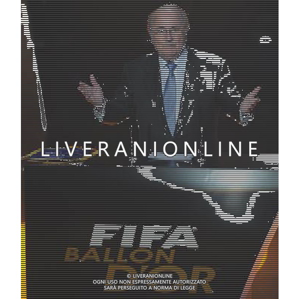 FIFA Ballon dâ€™Or 2011 Zurigo (Svizzera) - 09.01.2012 Nella Foto:blatter /Ph.Vitez-Ag. Aldo Liverani