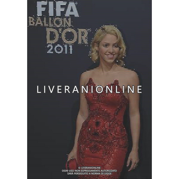 FIFA Ballon dâ€™Or 2011 Zurigo (Svizzera) - 09.01.2012 Nella Foto:shakira /Ph.Vitez-Ag. Aldo Liverani