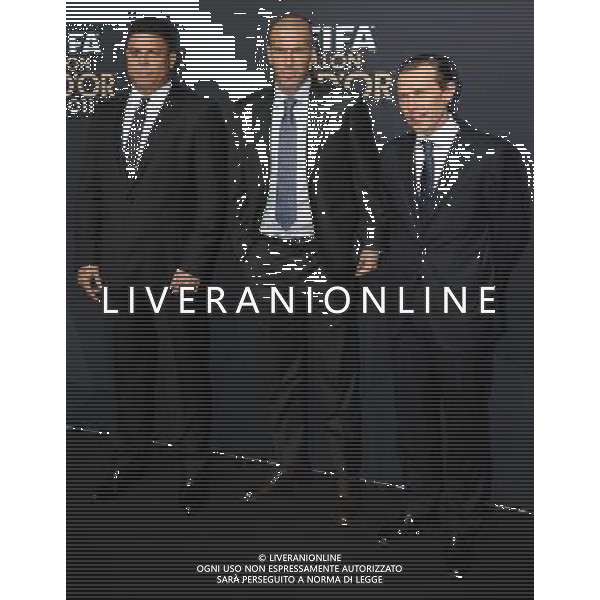 FIFA Ballon dâ€™Or 2011 Zurigo (Svizzera) - 09.01.2012 Nella Foto:ronaldo zidane butragueno /Ph.Vitez-Ag. Aldo Liverani