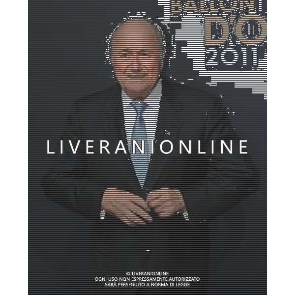 FIFA Ballon dâ€™Or 2011 Zurigo (Svizzera) - 09.01.2012 Nella Foto:blatter /Ph.Vitez-Ag. Aldo Liverani