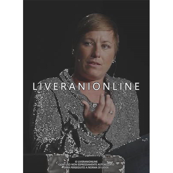 (120109) ZURICH, Jan. 9, 2012 () Abby Wambach of the United States, nominee for FIFA Women\'s World Player of the Year Award, attends a press conference ahead of the FIFA Ballon d\'Or Gala 2012 at the congress hall in Zurich, Switzerland, Jan. 9, 2012. (/Zhou Lei) ©PHOTOSHOT/Agenzia Aldo Liverani Sas - ITALY ONLY: ZURIGO - PREMIAZIONE \' PALLONE D\'ORO 2011\'