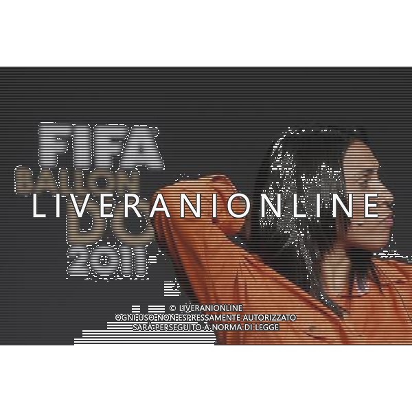 (120109) ZURICH, Jan. 9, 2012 () Marta of Brazil, nominee for FIFA Women\'s World Player of the Year Award, attends a press conference ahead of the FIFA Ballon d\'Or Gala 2012 at the congress hall in Zurich, Switzerland, Jan. 9, 2012. (/Zhou Lei) ©PHOTOSHOT/Agenzia Aldo Liverani Sas - ITALY ONLY: ZURIGO - PREMIAZIONE \' PALLONE D\'ORO 2011\'