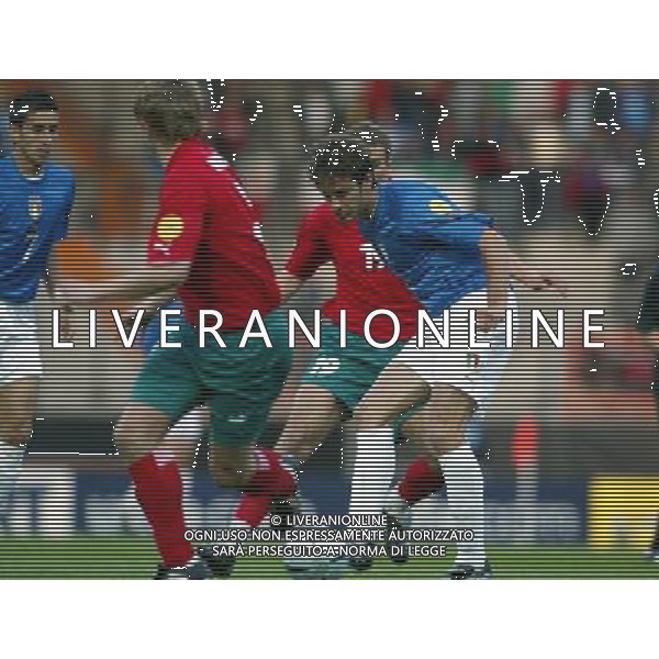 BOCHUM 27/05/2004 CAMPIONATO EUROPEO UNDER 21 NELLA FOTO alberto gilardino AGENZIA ALDO LIVERANI 