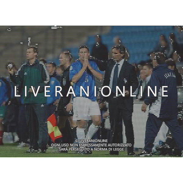 italia-bielorussia campionate europero under 21 nella foto espulsione daniele bonera agenzia aldo liverani