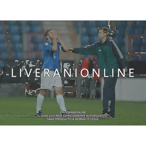 italia-bielorussia campionate europero under 21 nella foto espulsione daniele bonera agenzia aldo liverani