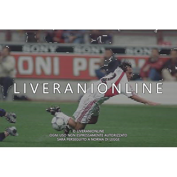 MILANO, 27-09-01 DFP/MARCO LUSSOSO MILAN-BATE BORISOV (COPPA UEFA) NELLA FOTO: CHRISTIAN BROCCHI AG ALDO LIVERANI S A S