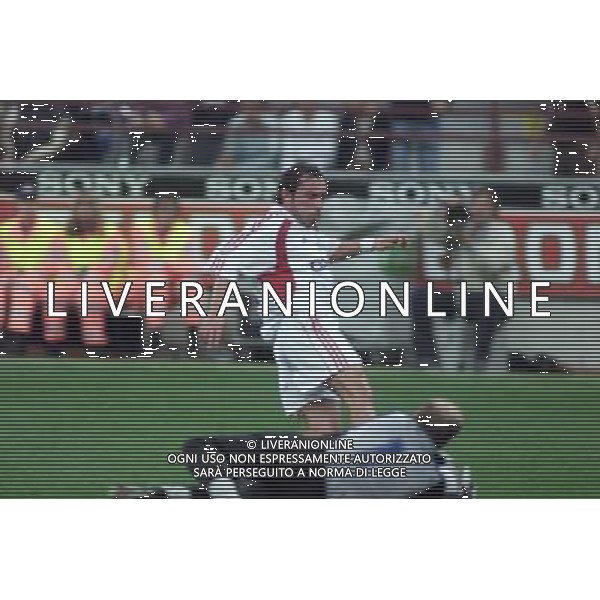 MILANO, 27-09-01 DFP/MARCO LUSSOSO MILAN-BATE BORISOV (COPPA UEFA) NELLA FOTO: CHRISTIAN BROCCHI AG ALDO LIVERANI S A S