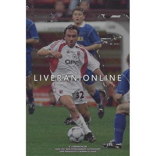 MILANO, 27-09-01 DFP/MARCO LUSSOSO MILAN-BATE BORISOV (COPPA UEFA) NELLA FOTO: CHRISTIAN BROCCHI AG ALDO LIVERANI S A S