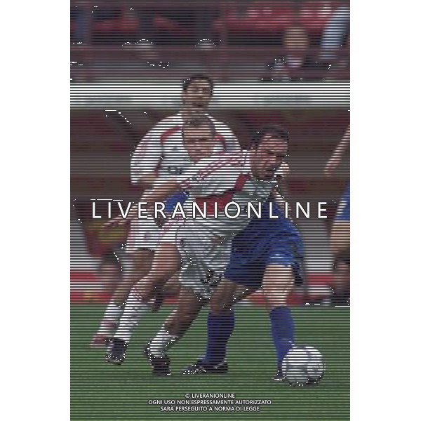 MILANO, 27-09-01 DFP/MARCO LUSSOSO MILAN-BATE BORISOV (COPPA UEFA) NELLA FOTO: CHRISTIAN BROCCHI AG ALDO LIVERANI S A S