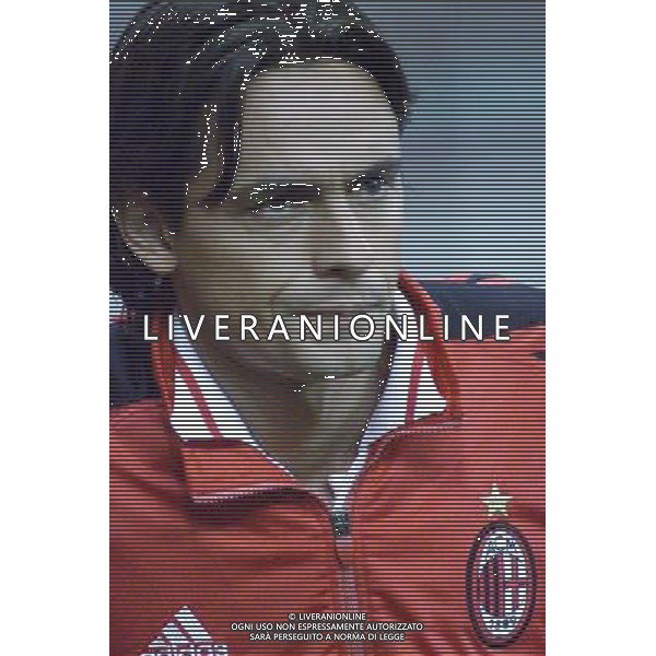 MILANO, 27-09-01 DFP/MARCO LUSSOSO MILAN-BATE BORISOV (COPPA UEFA) NELLA FOTO: FILIPPO INZAGHI AG ALDO LIVERANI S A S
