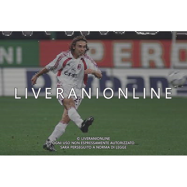 MILANO, 27-09-01 DFP/MARCO LUSSOSO MILAN-BATE BORISOV (COPPA UEFA) NELLA FOTO: ANDREA PIRLO AG ALDO LIVERANI S A S