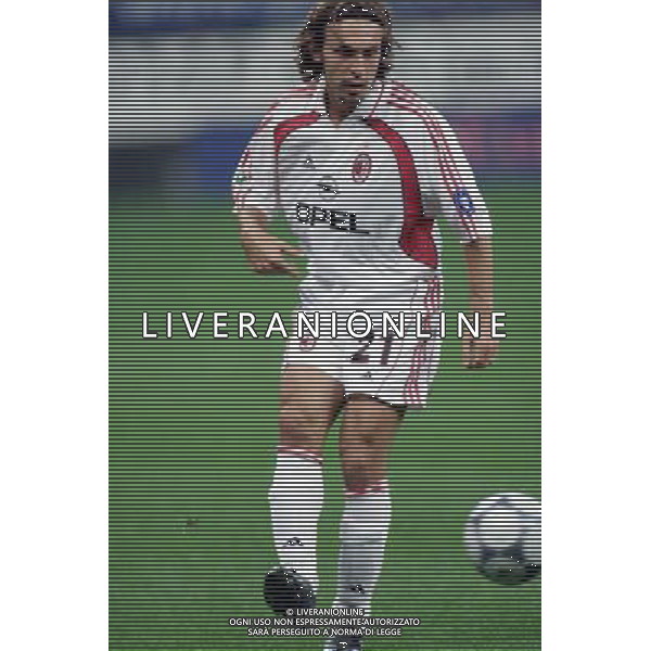 MILANO, 27-09-01 DFP/MARCO LUSSOSO MILAN-BATE BORISOV (COPPA UEFA) NELLA FOTO: ANDREA PIRLO AG ALDO LIVERANI S A S