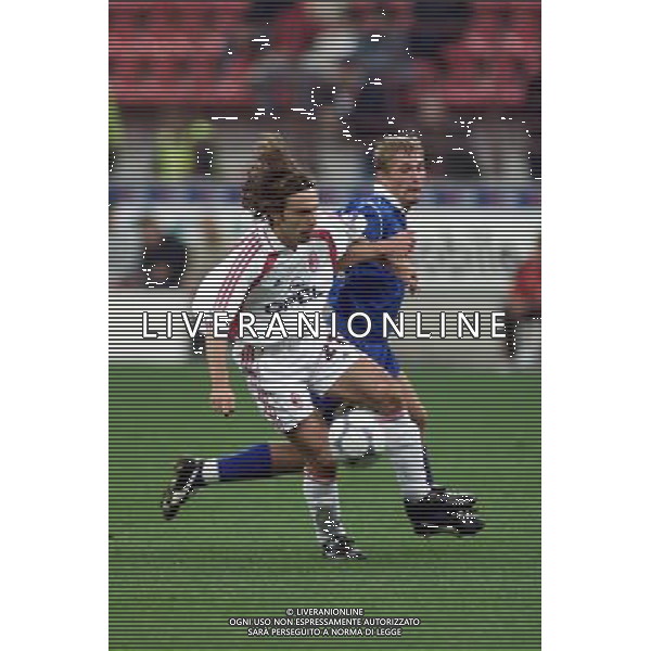 MILANO, 27-09-01 DFP/MARCO LUSSOSO MILAN-BATE BORISOV (COPPA UEFA) NELLA FOTO: ANDREA PIRLO AG ALDO LIVERANI S A S