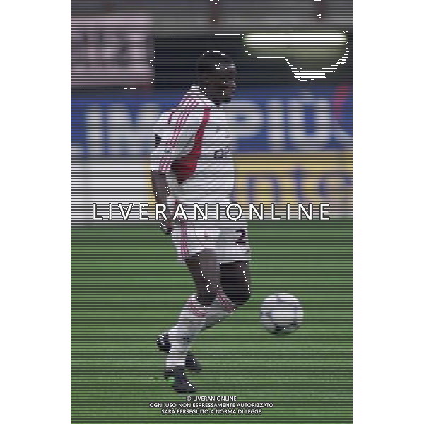 MILANO, 27-09-01 DFP/MARCO LUSSOSO MILAN-BATE BORISOV (COPPA UEFA) NELLA FOTO: SARR AG ALDO LIVERANI S A S
