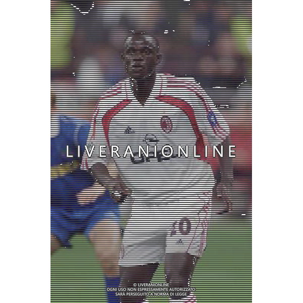 MILANO, 27-09-01 DFP/MARCO LUSSOSO MILAN-BATE BORISOV (COPPA UEFA) NELLA FOTO: SARR AG ALDO LIVERANI S A S