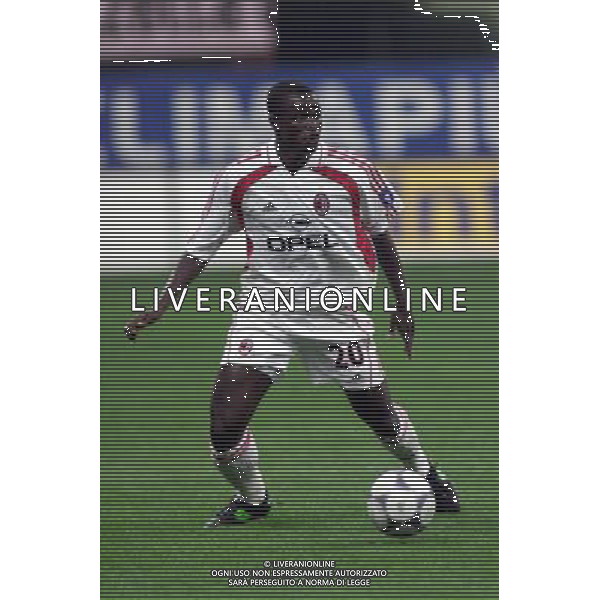 MILANO, 27-09-01 DFP/MARCO LUSSOSO MILAN-BATE BORISOV (COPPA UEFA) NELLA FOTO: SARR AG ALDO LIVERANI S A S