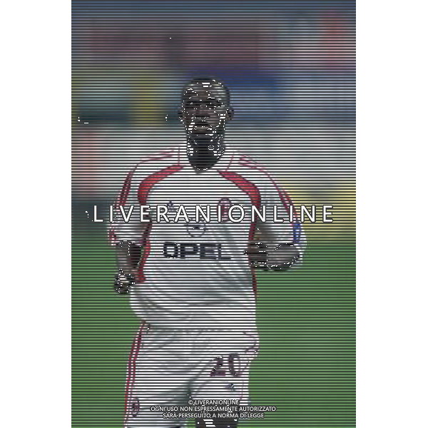 MILANO, 27-09-01 DFP/MARCO LUSSOSO MILAN-BATE BORISOV (COPPA UEFA) NELLA FOTO: SARR AG ALDO LIVERANI S A S