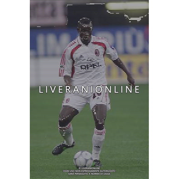MILANO, 27-09-01 DFP/MARCO LUSSOSO MILAN-BATE BORISOV (COPPA UEFA) NELLA FOTO: SARR AG ALDO LIVERANI S A S
