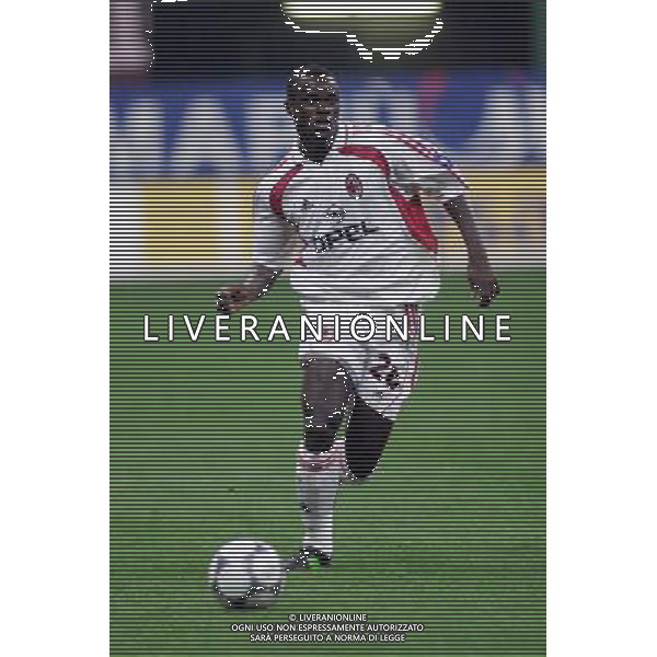 MILANO, 27-09-01 DFP/MARCO LUSSOSO MILAN-BATE BORISOV (COPPA UEFA) NELLA FOTO: SARR AG ALDO LIVERANI S A S