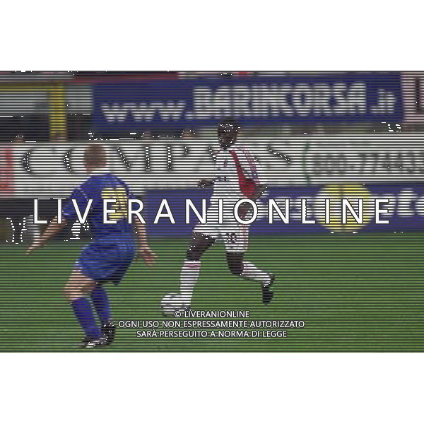 MILANO, 27-09-01 DFP/MARCO LUSSOSO MILAN-BATE BORISOV (COPPA UEFA) NELLA FOTO: SARR AG ALDO LIVERANI S A S