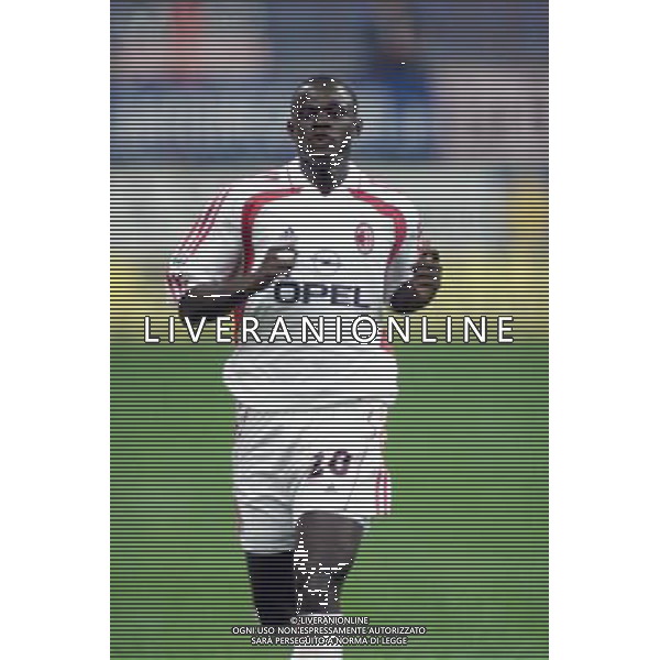 MILANO, 27-09-01 DFP/MARCO LUSSOSO MILAN-BATE BORISOV (COPPA UEFA) NELLA FOTO: SARR AG ALDO LIVERANI S A S