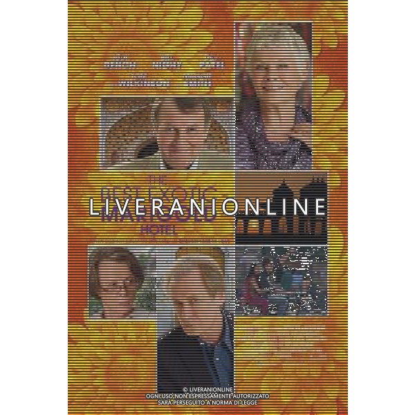 THE BEST EXOTIC MARIGOLD HOTEL 2012 - Poster - LFI/Photoshot - ag. aldo liverani sas italy only