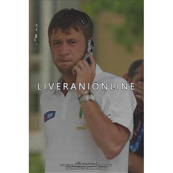 COVERCIANO 28/5/2004 ALLENAMENTO DELLA NAZIONALE NELLA FOTO ANTONIO CASSANO FOTO NUCCI/AG ALDO LIVERANI