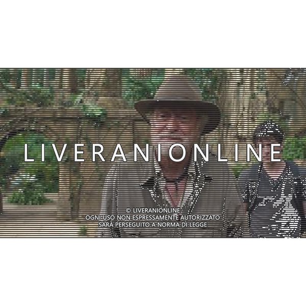 (L-r) MICHAEL CAINE as Alexander and JOSH HUTCHERSON as Sean in New Line CinemaÕs family adventure ÒJOURNEY 2: THE MYSTERIOUS ISLAND,Ó a Warner Bros. Pictures release. ©PHOTOSHOT/ALDO LIVERANI SAS - ITALY ONLY -